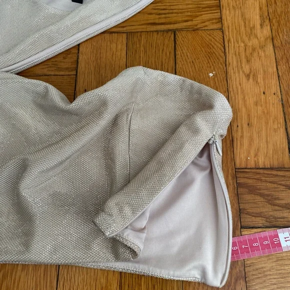 HOURS SELF TOP - Gold Beige - Size M - Picture 7 of 8